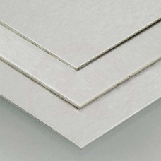 Blechzuschnitt Edelstahl Einseitig geschliffen K240 und foliert