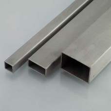Edelstahl Rechteckrohr 40 x 20 x 2,0 ungeschliffen