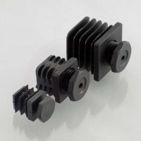 Quadratstopfen verstellbar 40 x 40 mm