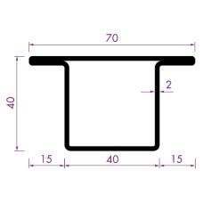 RP-Profilrohr 152